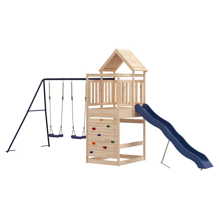 Set de joacă pentru exterior, lemn masiv de pin - WALTI WALTI