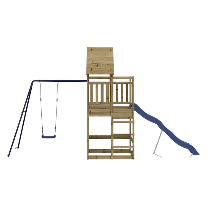 Set de joacă pentru exterior, lemn de pin impregnat - WALTI WALTI