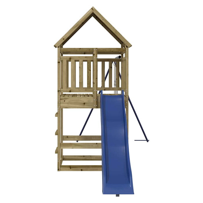Set de joacă pentru exterior, lemn de pin impregnat - WALTI WALTI