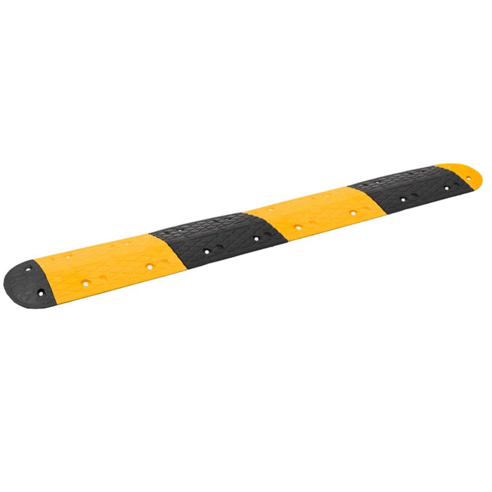 Prag limitator de viteză galben&negru, 226x32,5x4 cm, cauciuc - WALTI WALTI