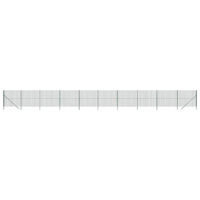 Gard plasă de sârmă, verde, 1,4x25 m, oțel galvanizat WALTI