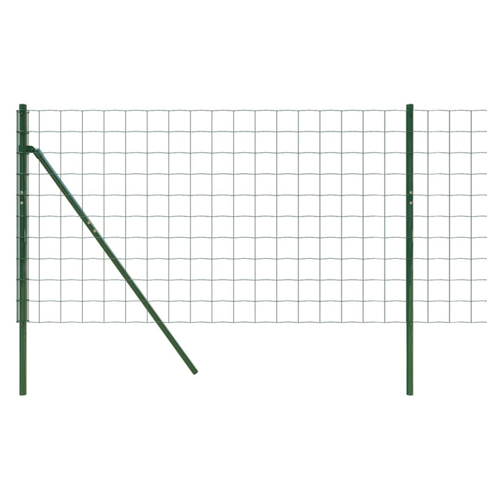 Gard plasă de sârmă, verde, 1x10 m, oțel galvanizat WALTI