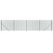 Gard plasă de sârmă cu țăruși de fixare, verde, 2,2x10 m - WALTI WALTI