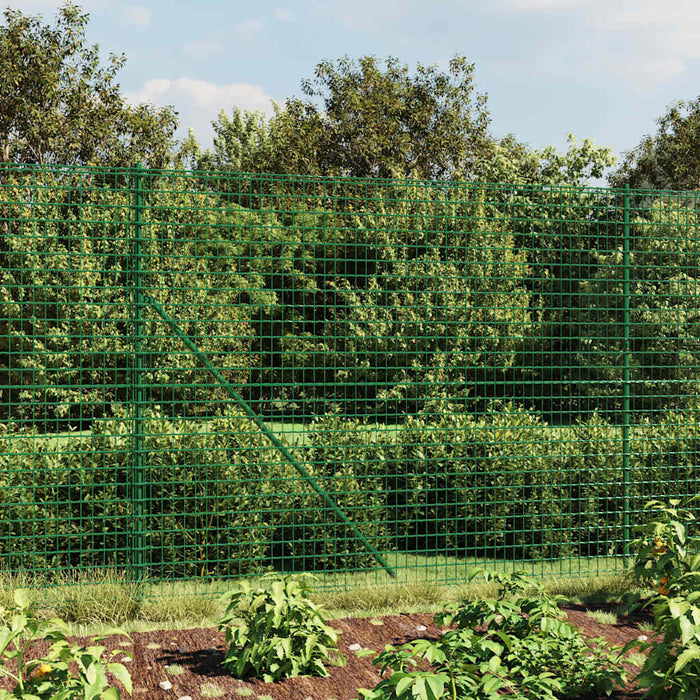 Gard plasă de sârmă cu țăruși de fixare, verde, 1,8x25 m - WALTI WALTI
