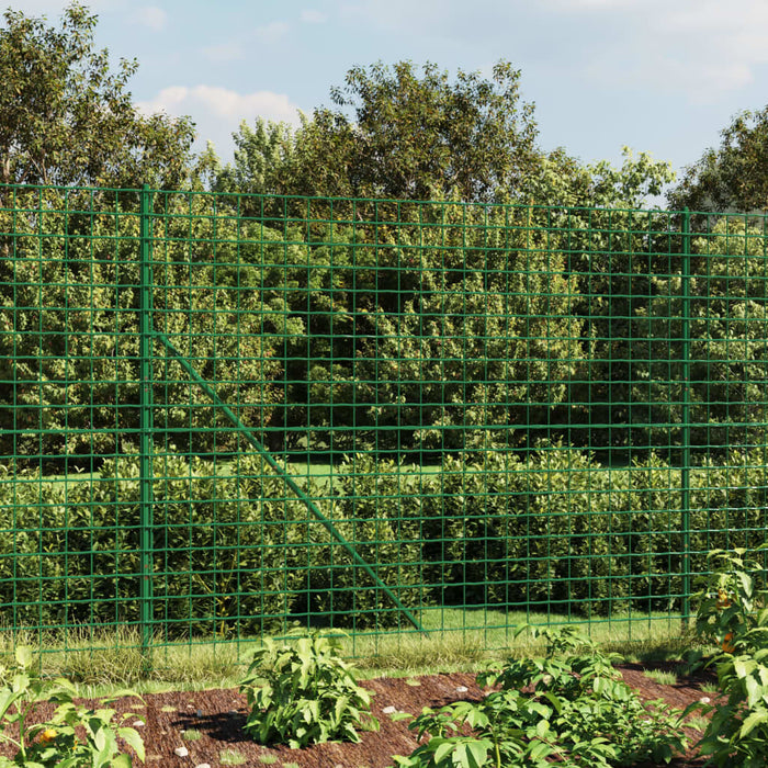Gard plasă de sârmă cu țăruși de fixare, verde, 2,2x25 m - WALTI WALTI