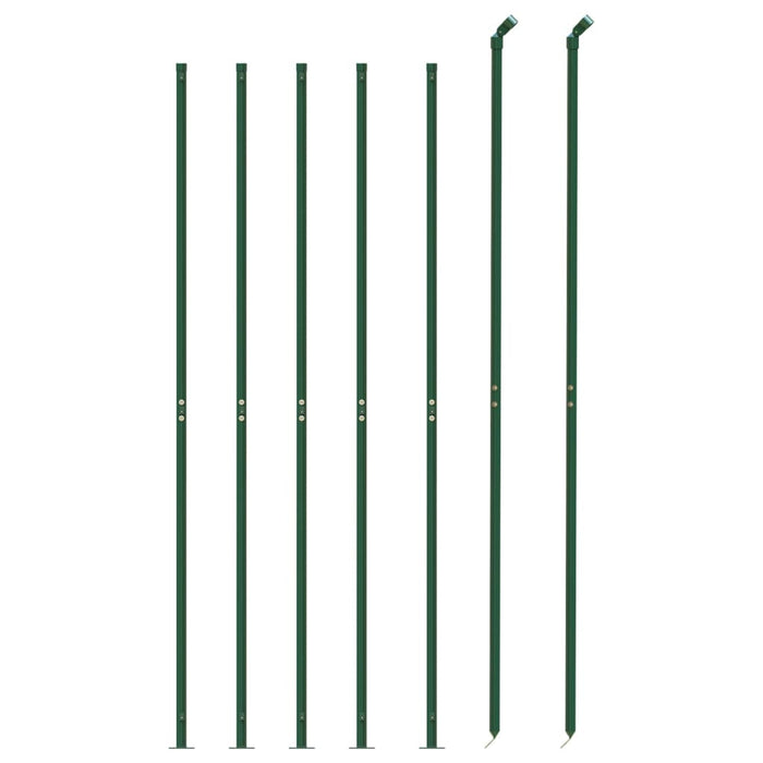 Gard plasă de sârmă cu bordură, verde, 1,4x10 m - WALTI WALTI