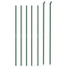 Gard plasă de sârmă cu bordură, verde, 2,2x10 m - WALTI WALTI