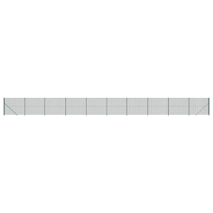 Gard plasă de sârmă cu bordură, verde, 1,4x25 m - WALTI WALTI