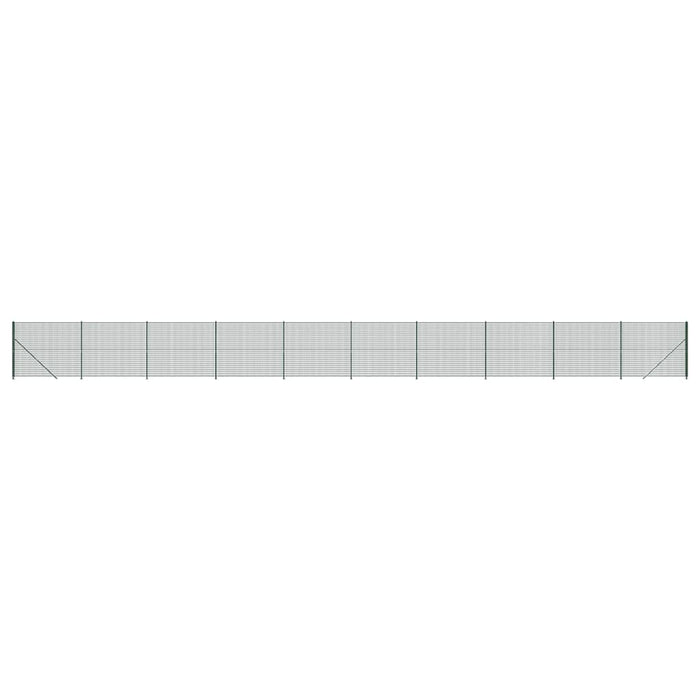 Gard plasă de sârmă cu bordură, verde, 1,6x25 m - WALTI WALTI