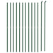 Gard plasă de sârmă cu bordură, verde, 2,2x25 m - WALTI WALTI