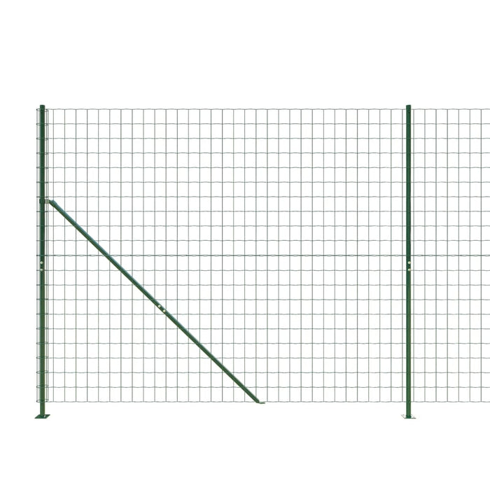 Gard plasă de sârmă cu bordură, verde, 1,4x25 m - WALTI WALTI