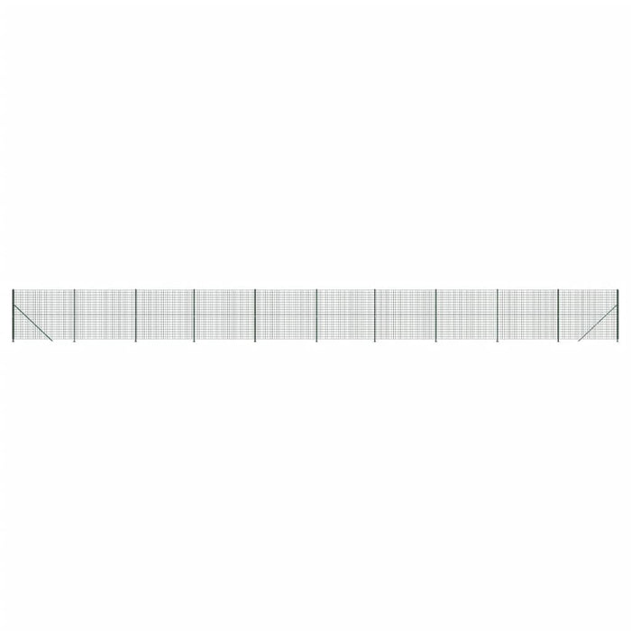 Gard plasă de sârmă cu bordură, verde, 1,6x25 m - WALTI WALTI