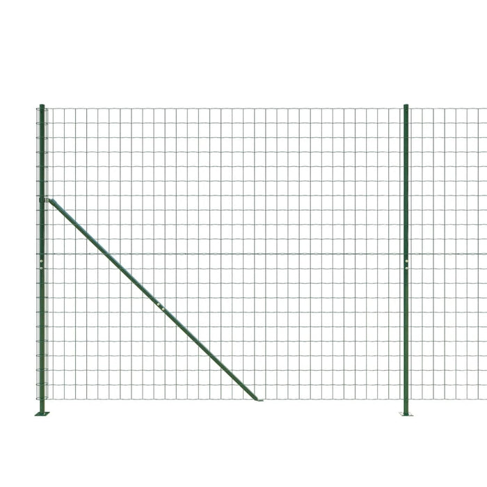 Gard plasă de sârmă cu bordură, verde, 1,6x25 m - WALTI WALTI