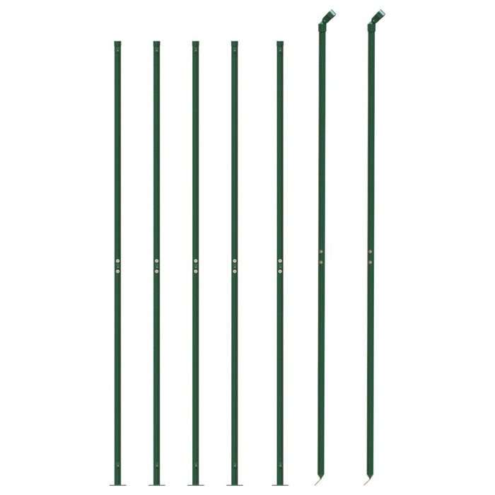 Gard plasă de sârmă cu bordură, verde, 1,6x10 m - WALTI WALTI