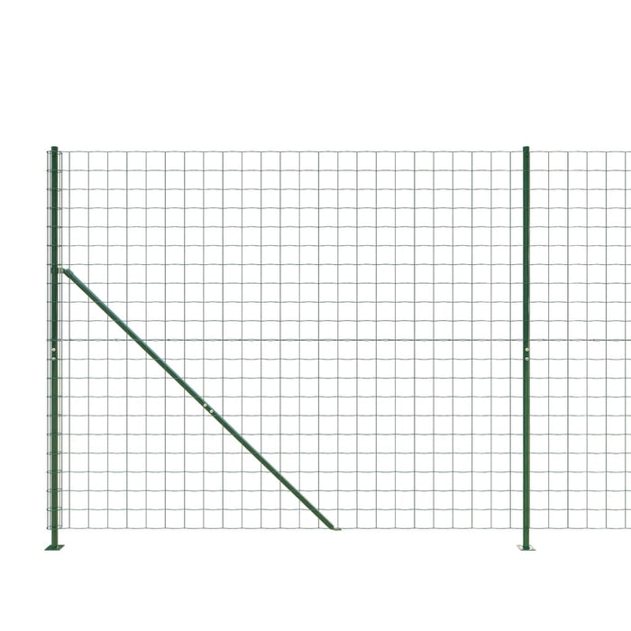 Gard plasă de sârmă cu bordură, verde, 1,4x25 m - WALTI WALTI