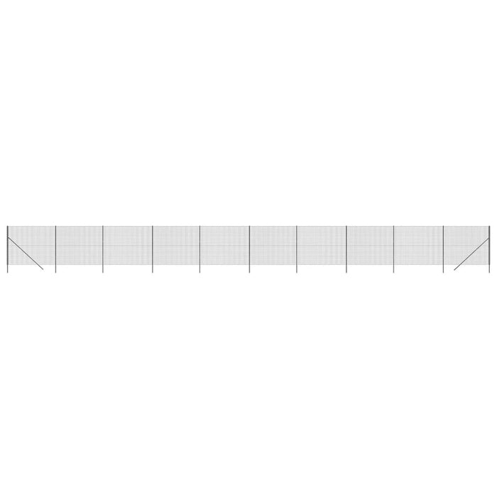 Gard plasă de sârmă, antracit, 1,6x25 m, oțel galvanizat - WALTI WALTI