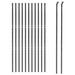 Gard plasă de sârmă, antracit, 2x25 m, oțel galvanizat - WALTI WALTI