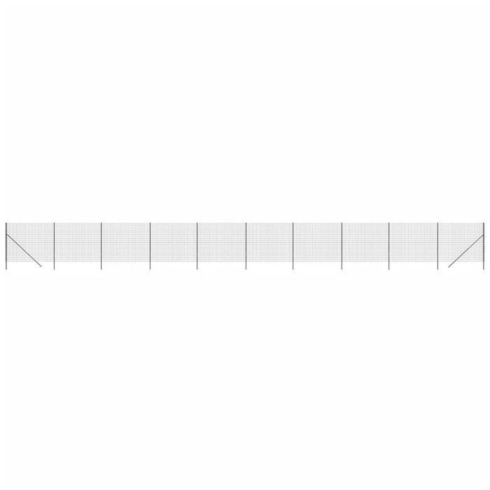 Gard plasă de sârmă, antracit, 1,4x25 m, oțel galvanizat - WALTI WALTI