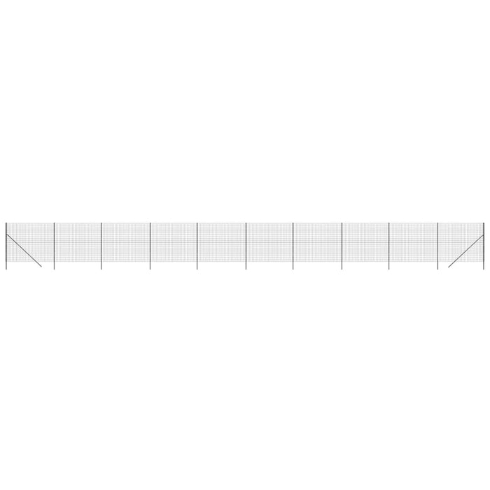 Gard plasă de sârmă, antracit, 1,6x25 m, oțel galvanizat - WALTI WALTI