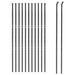 Gard plasă de sârmă, antracit, 2,2x25 m, oțel galvanizat - WALTI WALTI