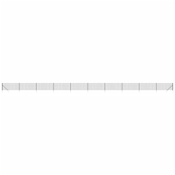 Gard plasă de sârmă cu țăruși de fixare, antracit, 1,1x25 m - WALTI WALTI