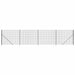 Gard plasă de sârmă cu bordură, antracit, 1,6x10 m - WALTI WALTI