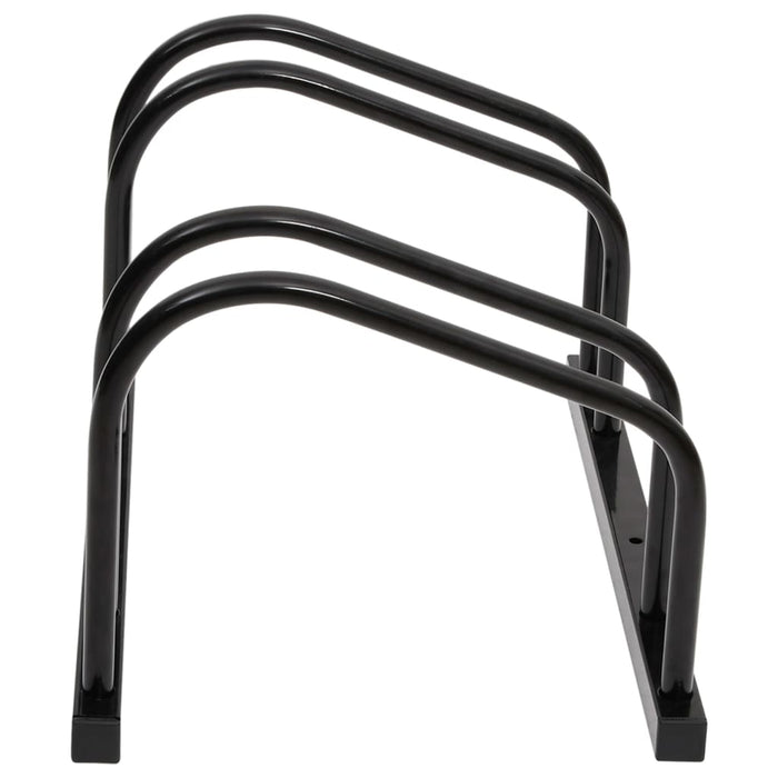 Suport de biciclete, pentru 2 biciclete, negru, oțel - WALTI WALTI