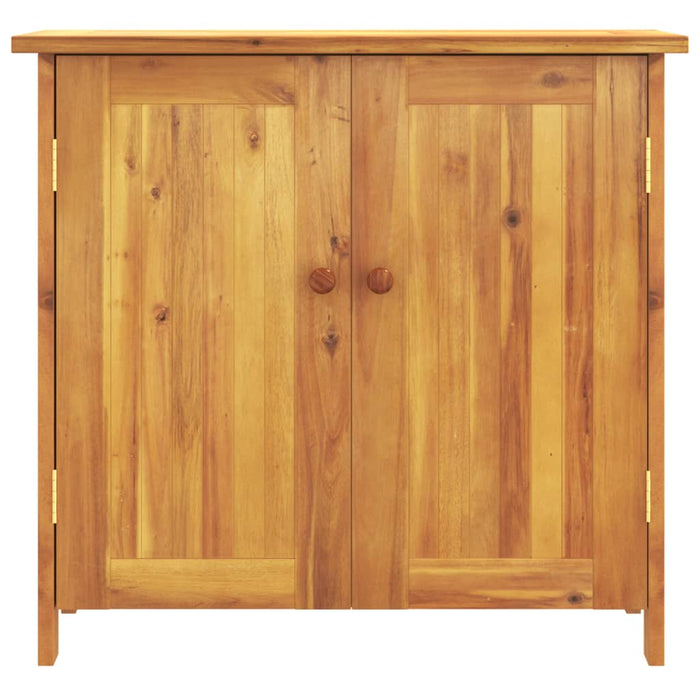 Dulap de grădină, 75x35x70 cm, lemn masiv de acacia - WALTI WALTI