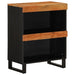 Dulap lateral, 60x33x75 cm, lemn masiv de acacia - WALTI WALTI