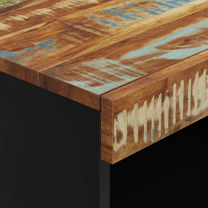 Dulap lateral, 60x33x75 cm, lemn masiv recuperat - WALTI WALTI