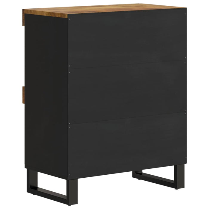 Dulap lateral, 60x33x75 cm, lemn masiv de mango - WALTI WALTI