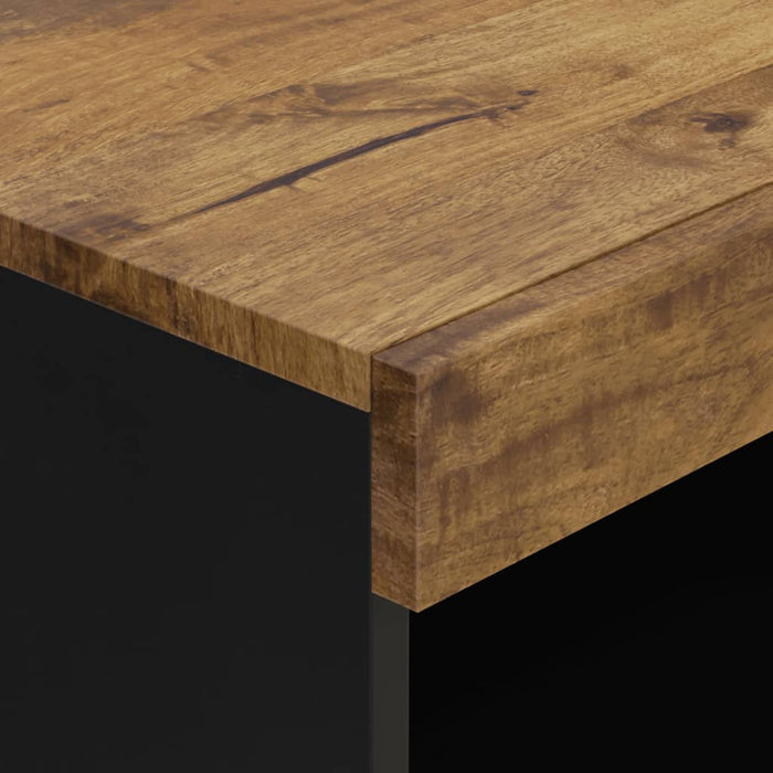 Dulap lateral, 60x33x75 cm, lemn masiv de mango - WALTI WALTI