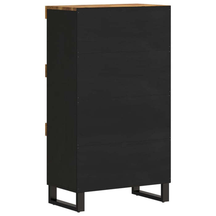 Dulap lateral, 60x33x107 cm, din lemn masiv de mango - WALTI WALTI