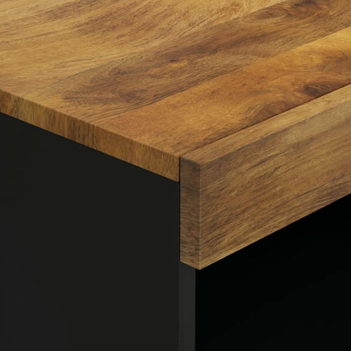 Dulap lateral, 60x33x107 cm, din lemn masiv de mango - WALTI WALTI