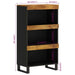 Dulap lateral, 60x33x107 cm, din lemn masiv de mango - WALTI WALTI