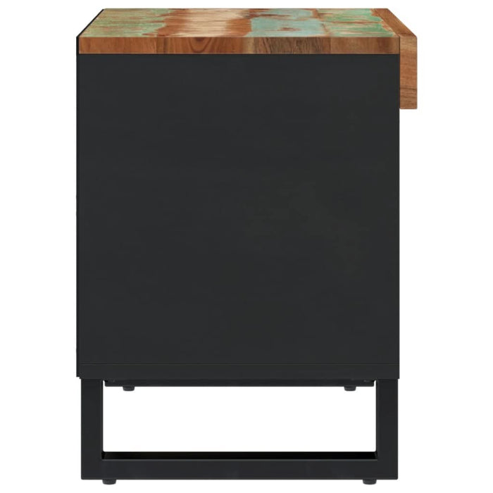 Comodă TV, 85x33x43,5 cm, lemn masiv reciclat - WALTI WALTI