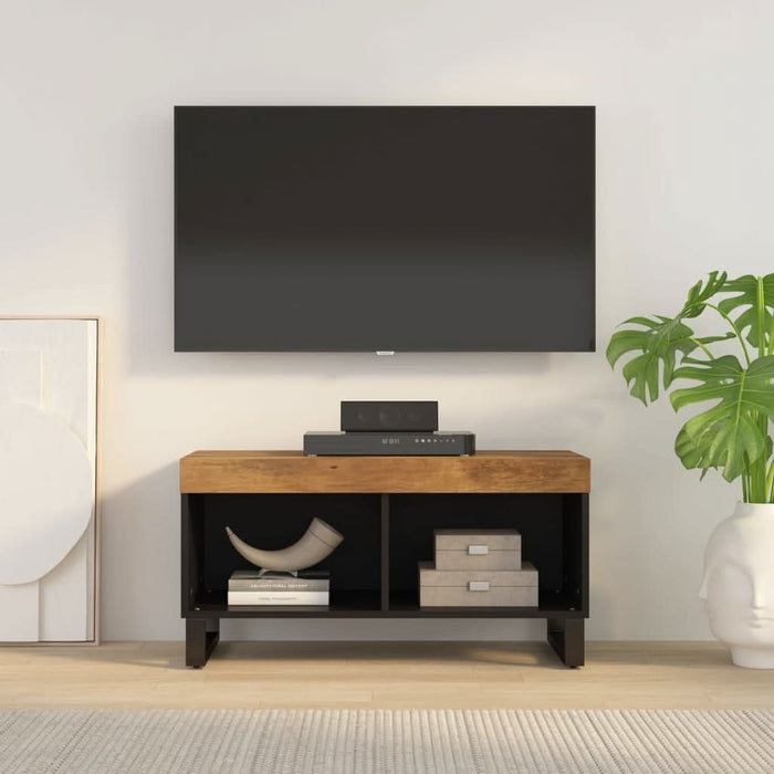 Comodă TV, 85x33x43,5 cm, lemn masiv de mango - WALTI WALTI