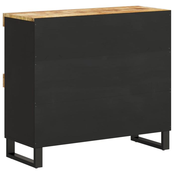 Dulap lateral, 85x33x75 cm, lemn masiv de mango - WALTI WALTI