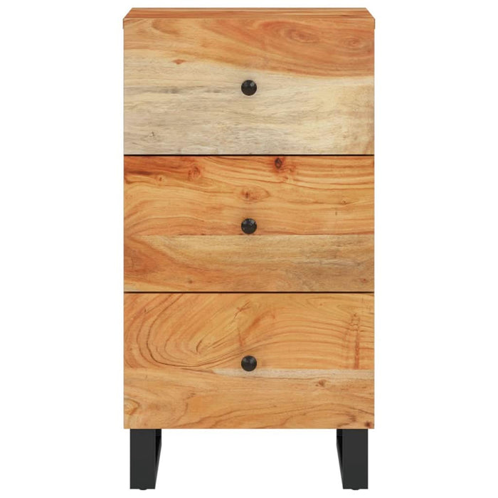 Servantă cu 3 sertare, 40x33,5x75 cm, lemn masiv de acacia - WALTI WALTI