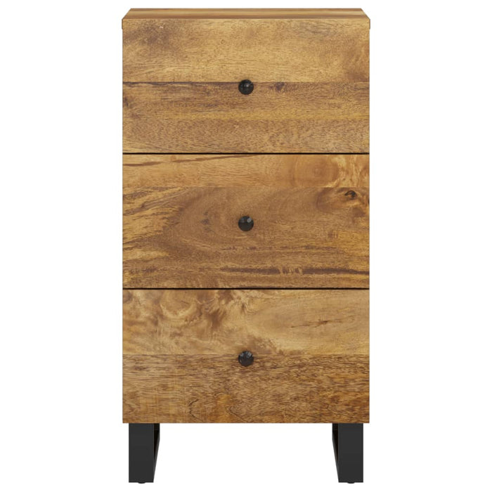 Servantă cu 3 sertare, 40x33,5x75 cm, lemn masiv de mango WALTI