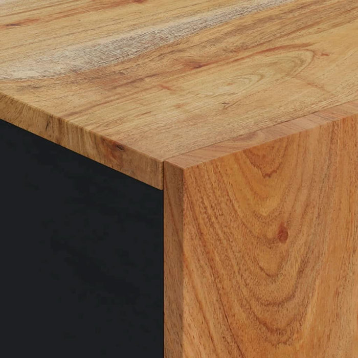 Servantă cu ușă, 40x31x75 cm, lemn masiv acacia - WALTI WALTI