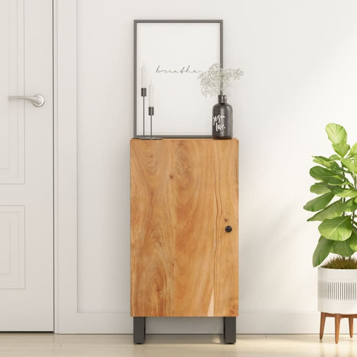Servantă cu ușă, 40x31x75 cm, lemn masiv acacia - WALTI WALTI
