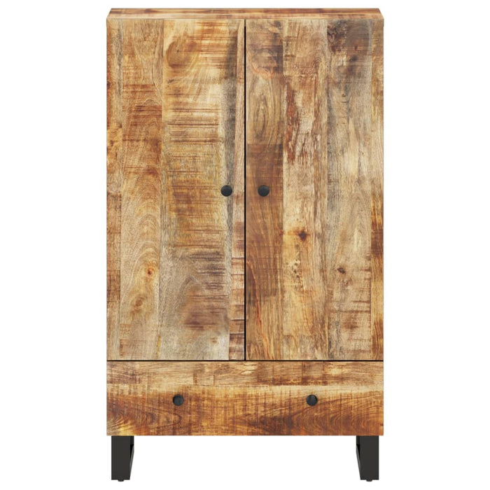 Dulap cu sertar, 60x33x100 cm, lemn masiv mango și fier WALTI