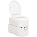 Toaletă de camping integrată, alb, 24+17 L HDPE și PP - WALTI WALTI