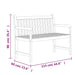 Set mobilier pentru grădină, 4 piese, lemn masiv de tec - WALTI WALTI