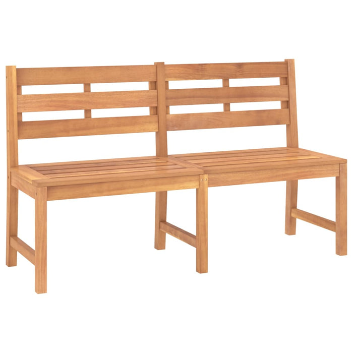 Set mobilier pentru grădină, 3 piese, lemn masiv de tec WALTI