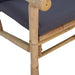 Set mobilier de grădină cu perne gri închis, 5 piese, bambus - WALTI WALTI