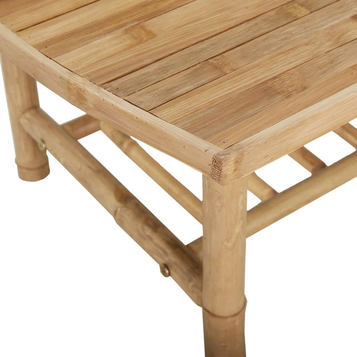 Set mobilier de grădină cu perne gri închis, 5 piese, bambus - WALTI WALTI