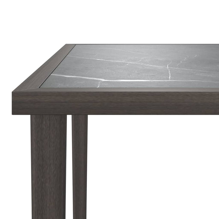 Set mobilier de grădină cu perne, 3 piese, gri, poliratan WALTI
