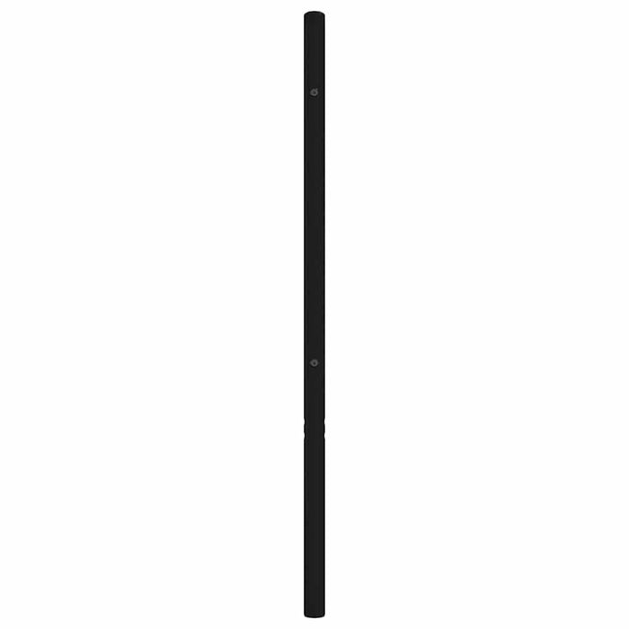 Tăblie de pat de schimb metalică, negru, 90 cm WALTI